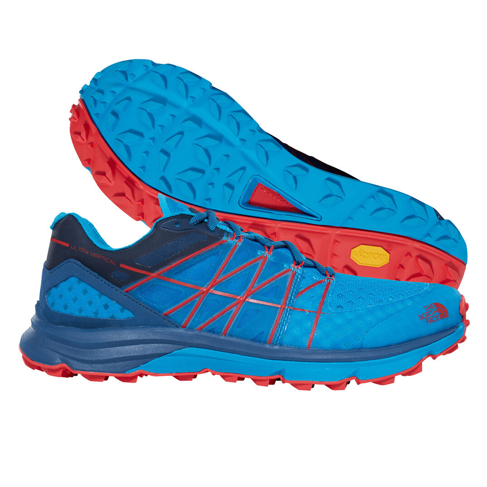 Vibram Sole The North Face Ultra Vertical Mens Running Shoes Blue Australia (TPZ849132)